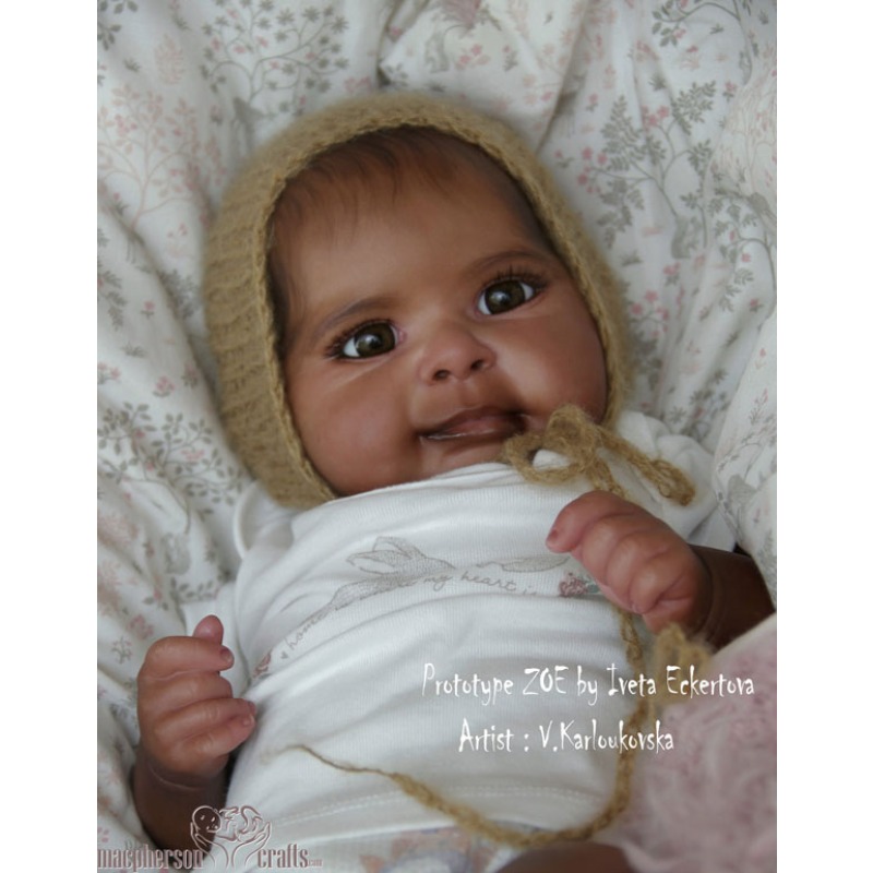 Zoe Baby Products - Kit NPK Blank Reborn Zoe 19''