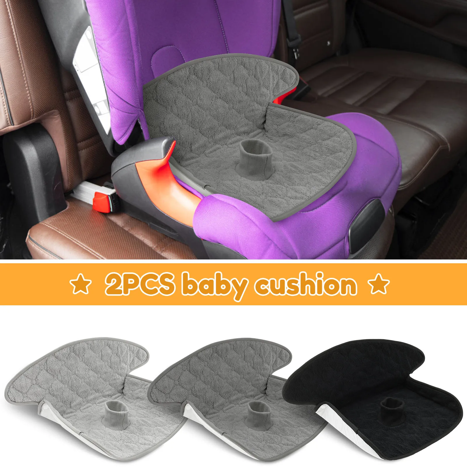 Infant Car Seat Cover - Lot de 2 protège-sièges bébé en
