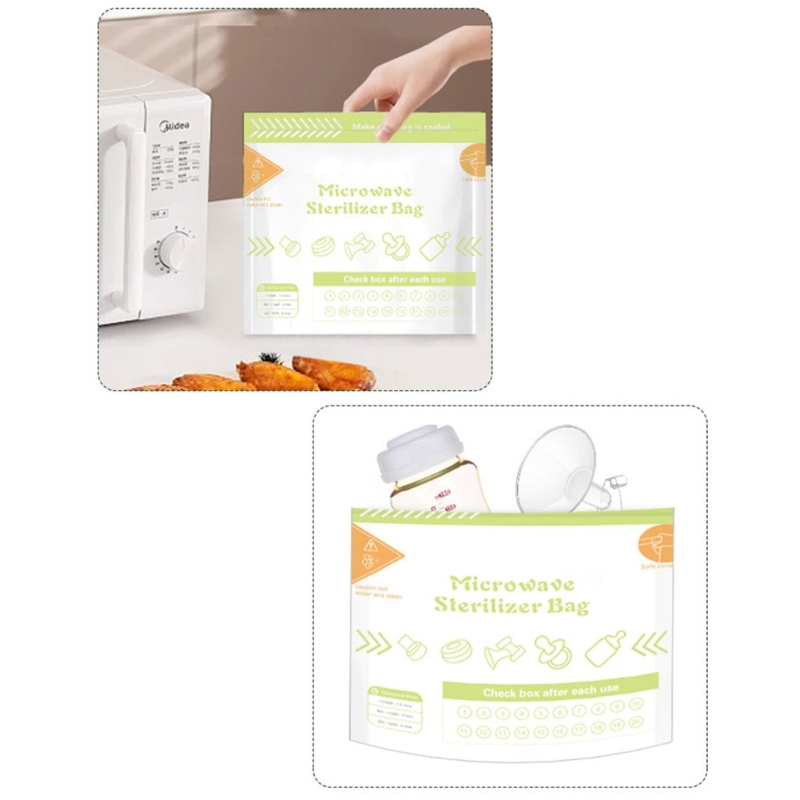 Sacs de stérilisation à vapeur - Zwitsal Baby Products avis et prix