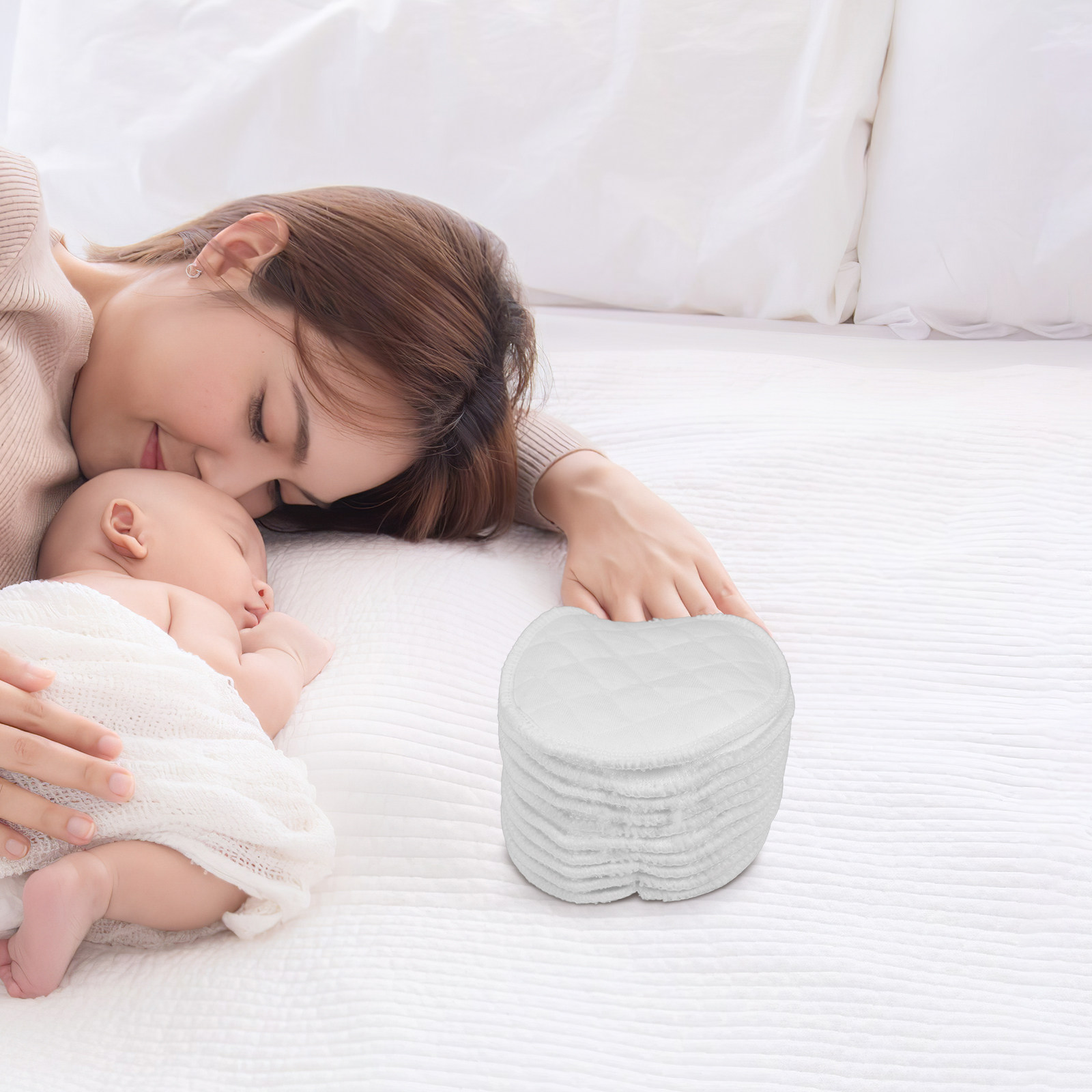 10 pièces de coussinets absorb - Nursing Pillow Breastfeeding avis et prix